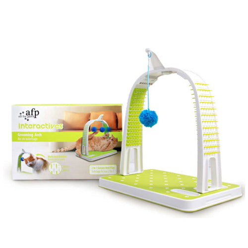 Paw & Haven™ Brush & Play Cat Grooming Arch — view 2