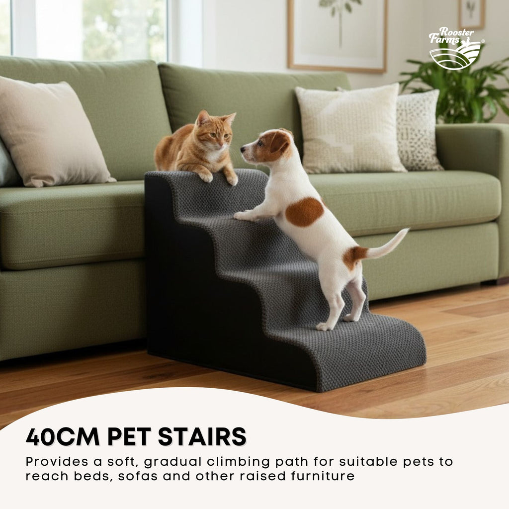 Paw & Haven™ Soft-Step Pet Stairs · 40cm — view 2
