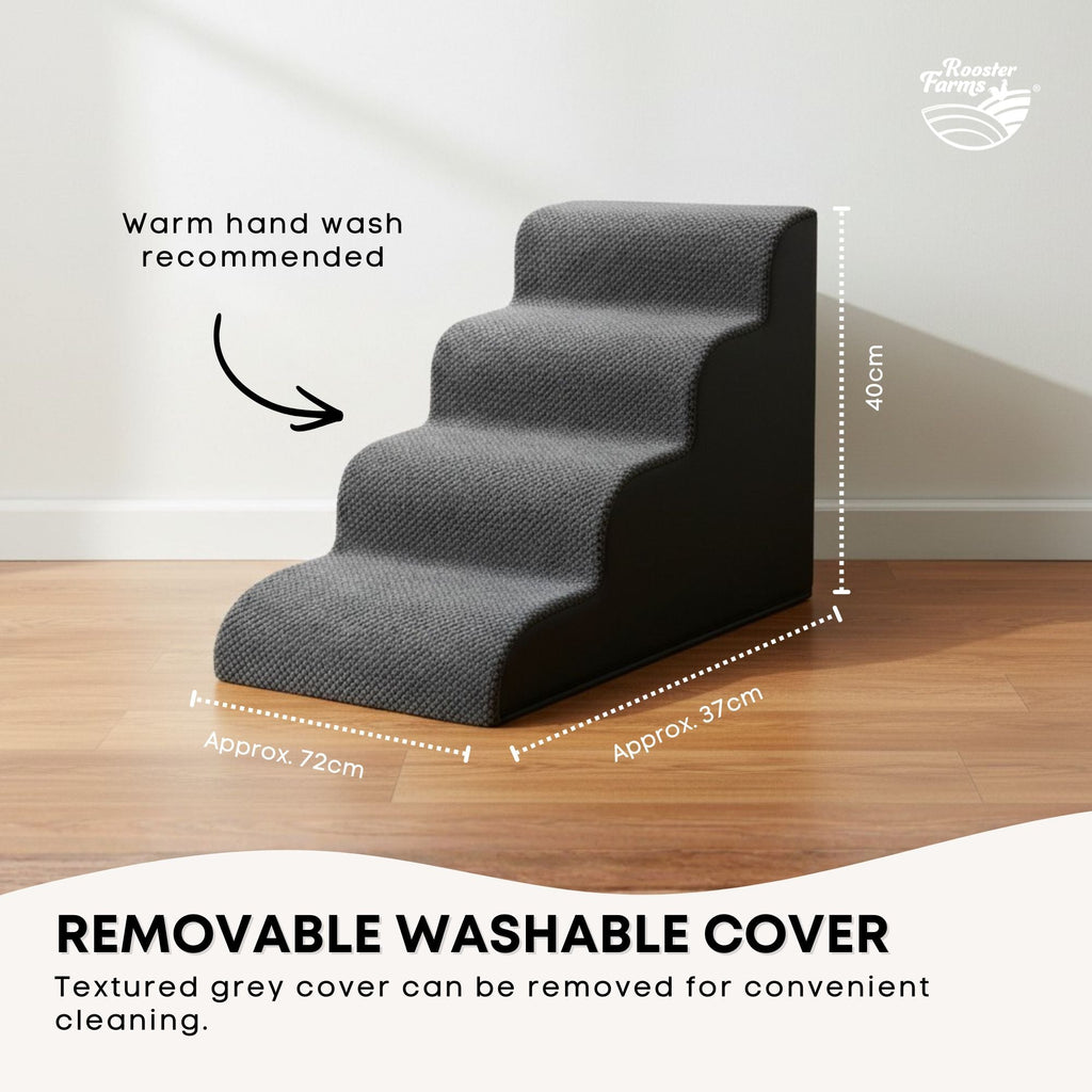Paw & Haven™ Soft-Step Pet Stairs · 40cm — view 6